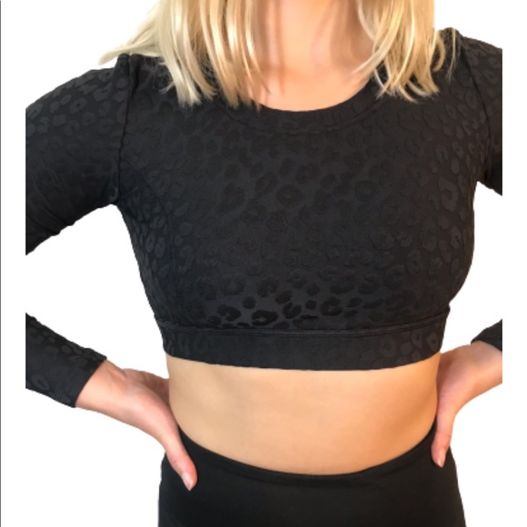 Last M • Leopard Jacquard Long Sleeve - Picture 3 of 4